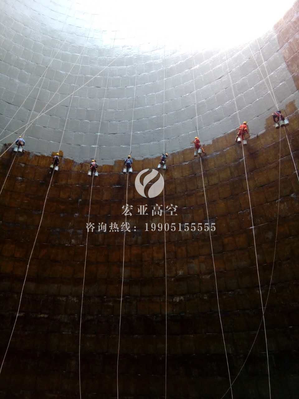 息烽冷却塔内壁防腐