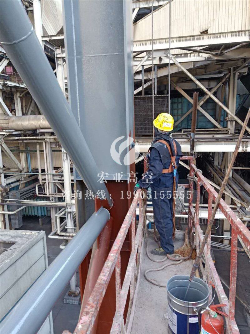 息烽钢梁构架防腐