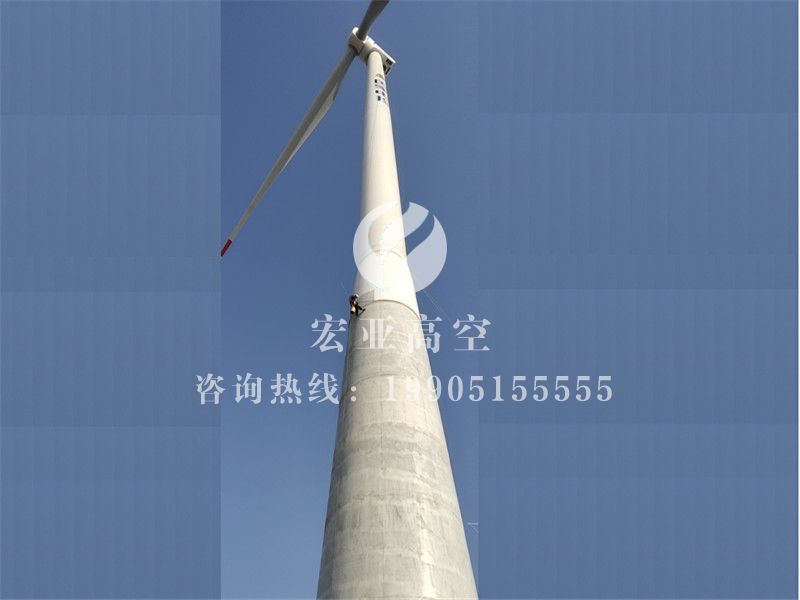 金东风塔混塔段涂装-国电投实例